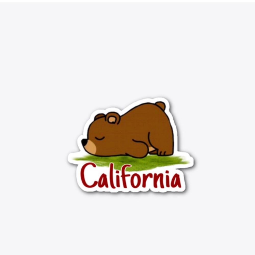 California sticker!